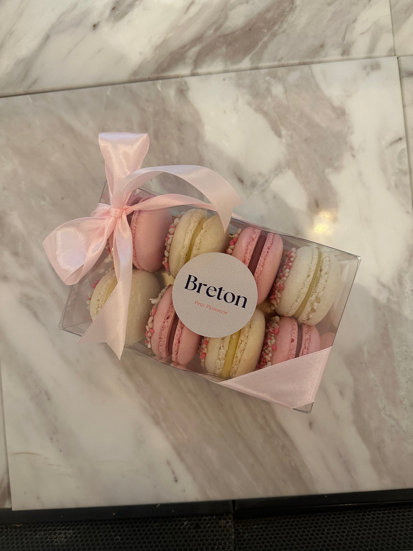 Geboorte macaron 8 stuks