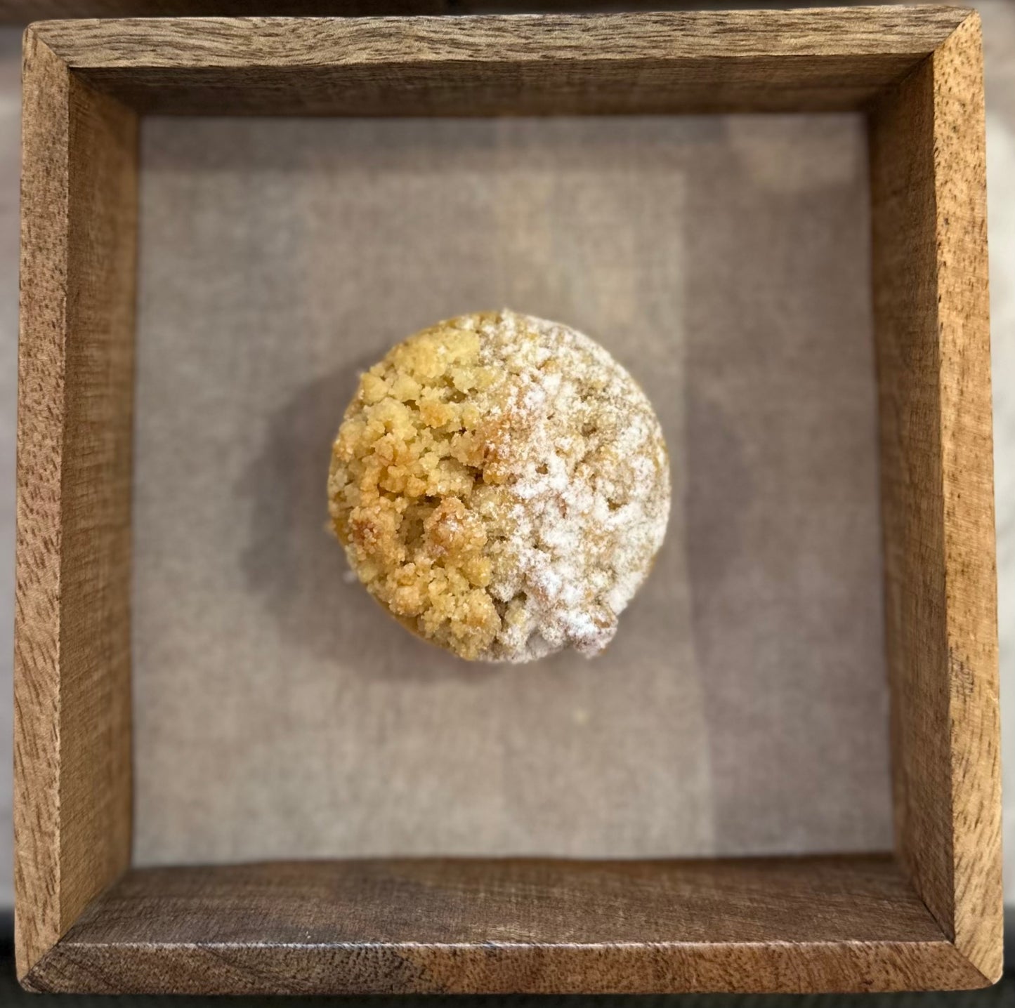 Appel amandel crumble