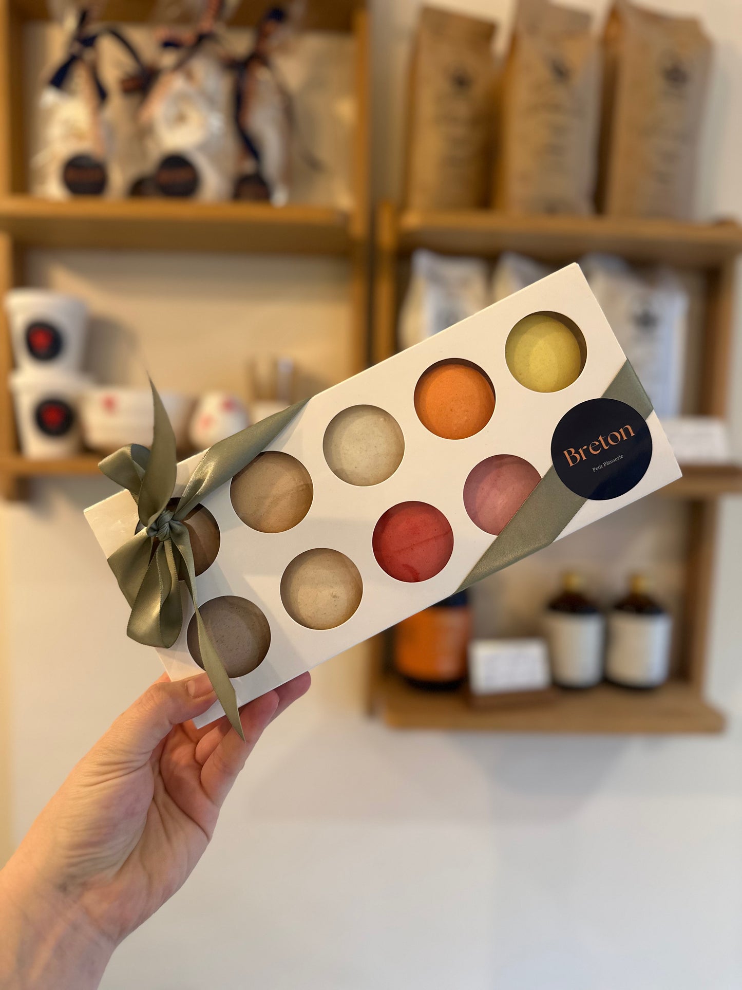 Luxe verpakking Macarons 10 stuks